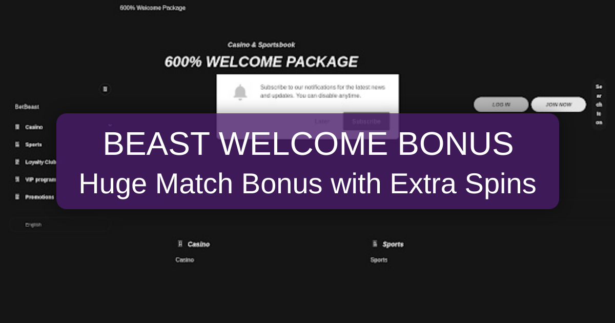BetBeast Casino Australia